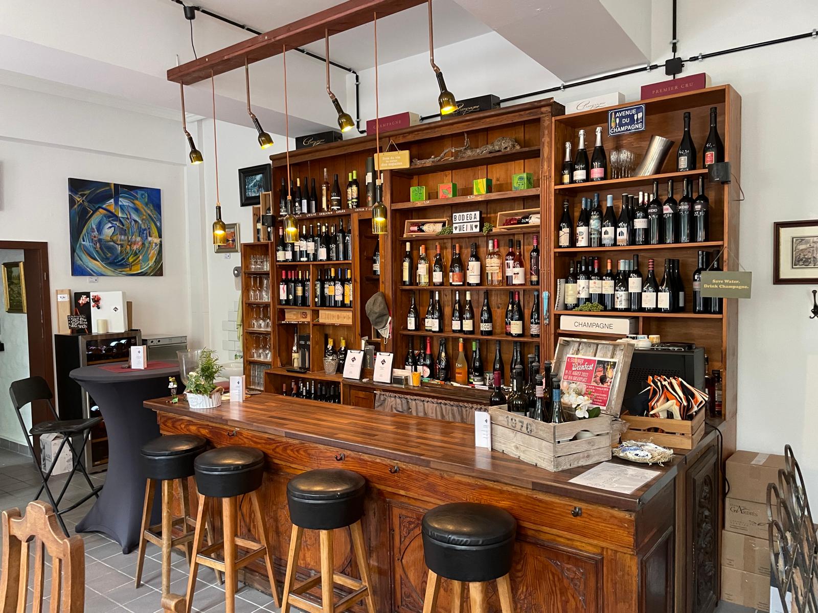 Innenbereich der Bodega Stolberg